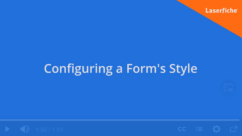 Configuring a Form’s Style