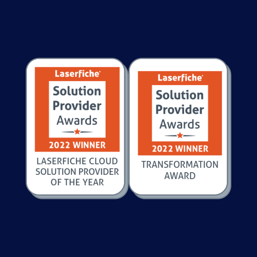 ECS Imaging Wins 2 Laserfiche Solution Provider Awards